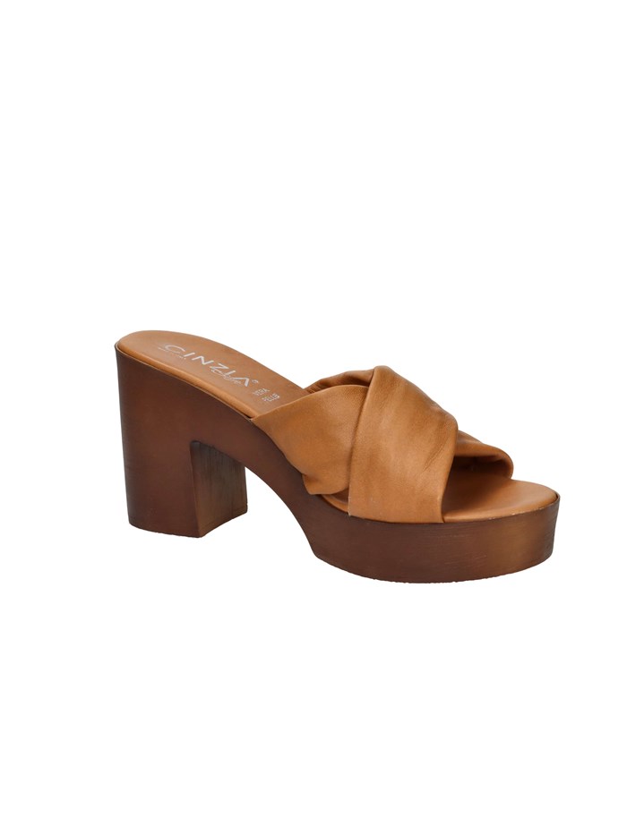 CIABATTE CON TACCO IAF282974 CUOIO