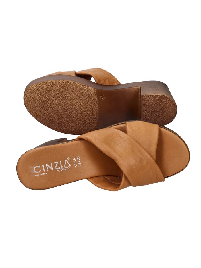 CIABATTE CON TACCO IAF282974 CUOIO