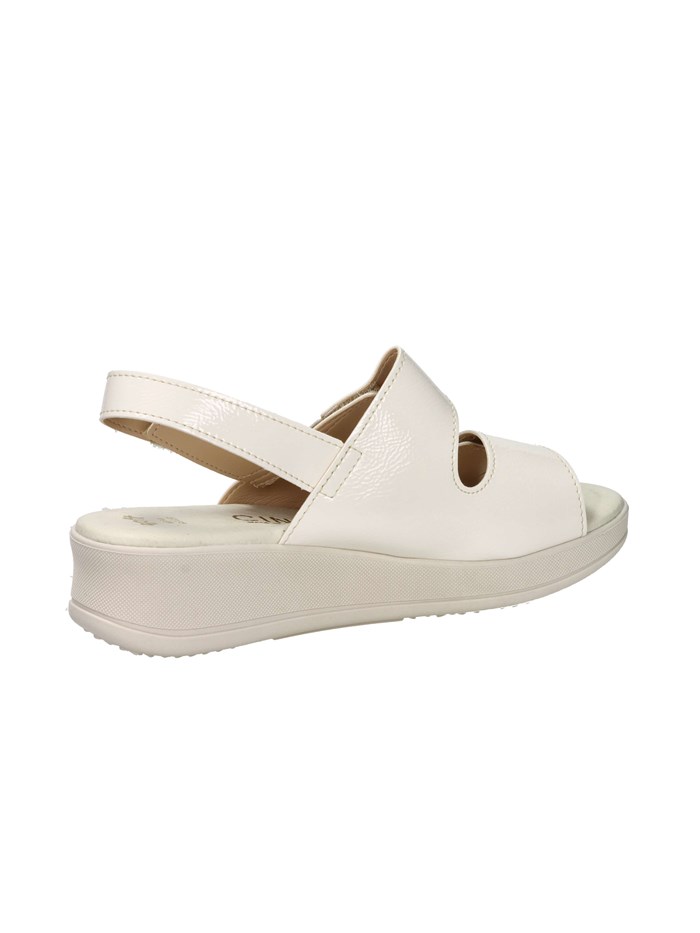 SANDALI CON ZEPPA LF85001 BEIGE/ORO