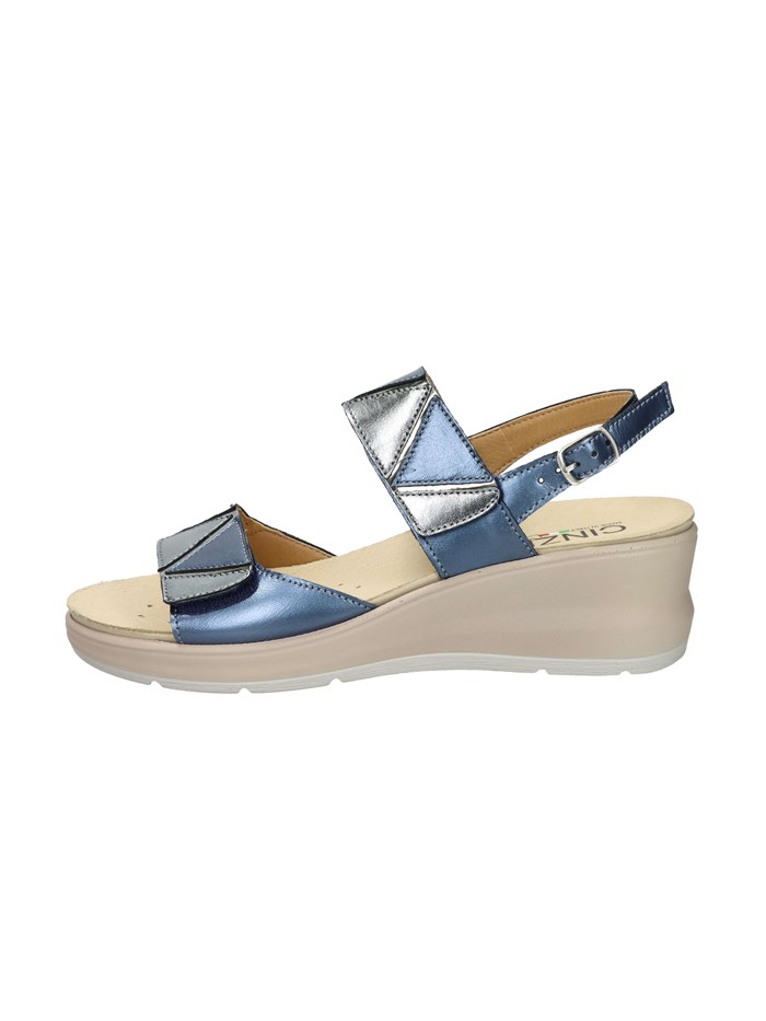 SANDALI CON ZEPPA IO1364PCLS BLU
