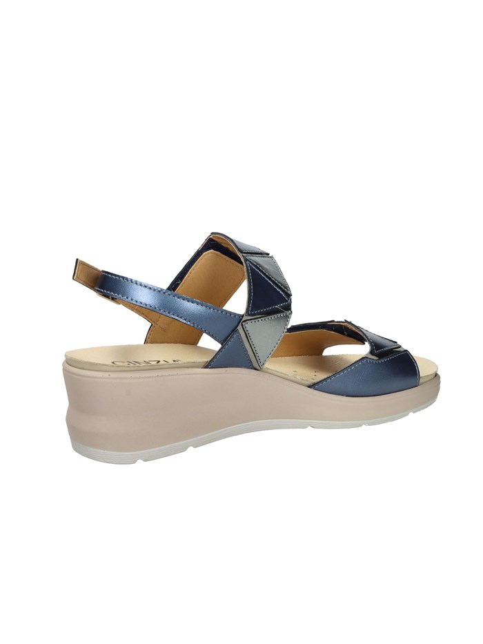 SANDALI CON ZEPPA IO1364PCLS BLU