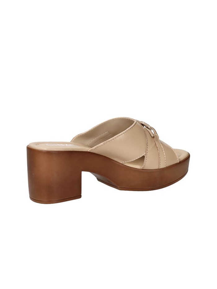 CIABATTE CON TACCO IAF203519 BEIGE