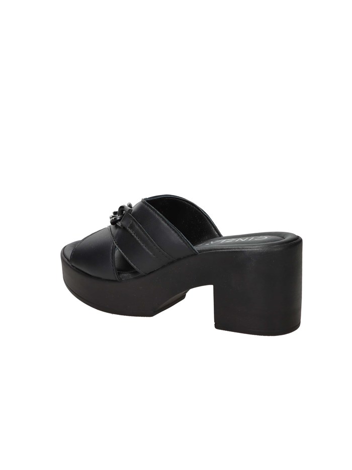 CIABATTE CON TACCO IAF203519 NERO