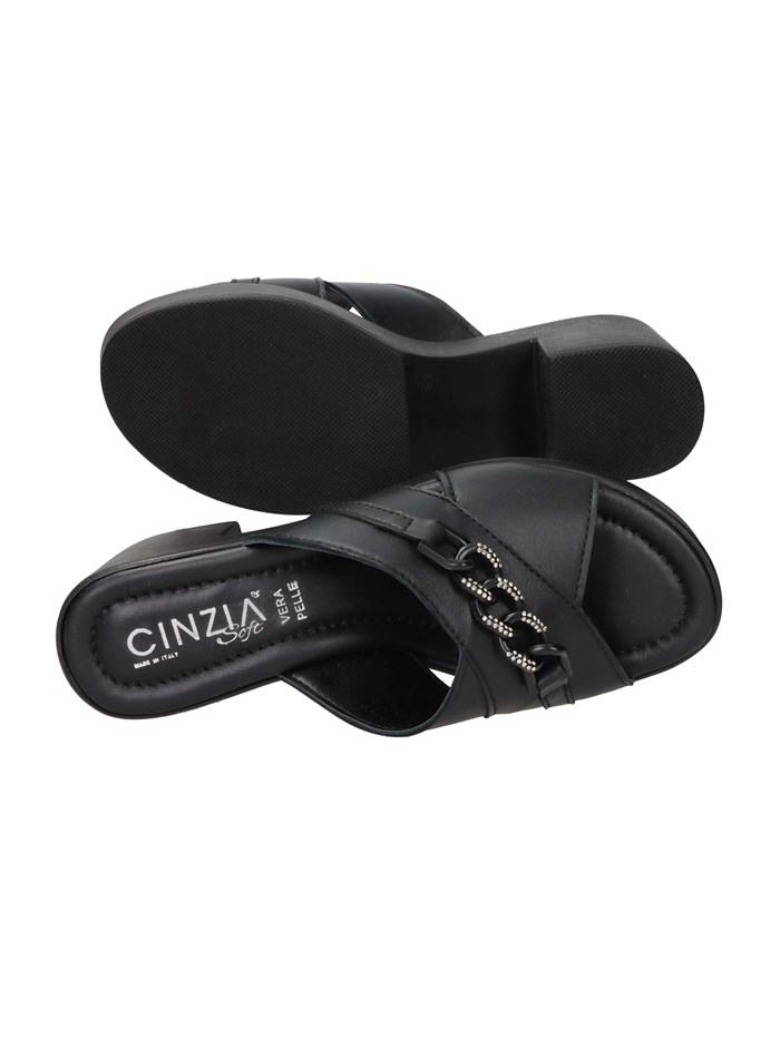 CIABATTE CON TACCO IAF203519 NERO