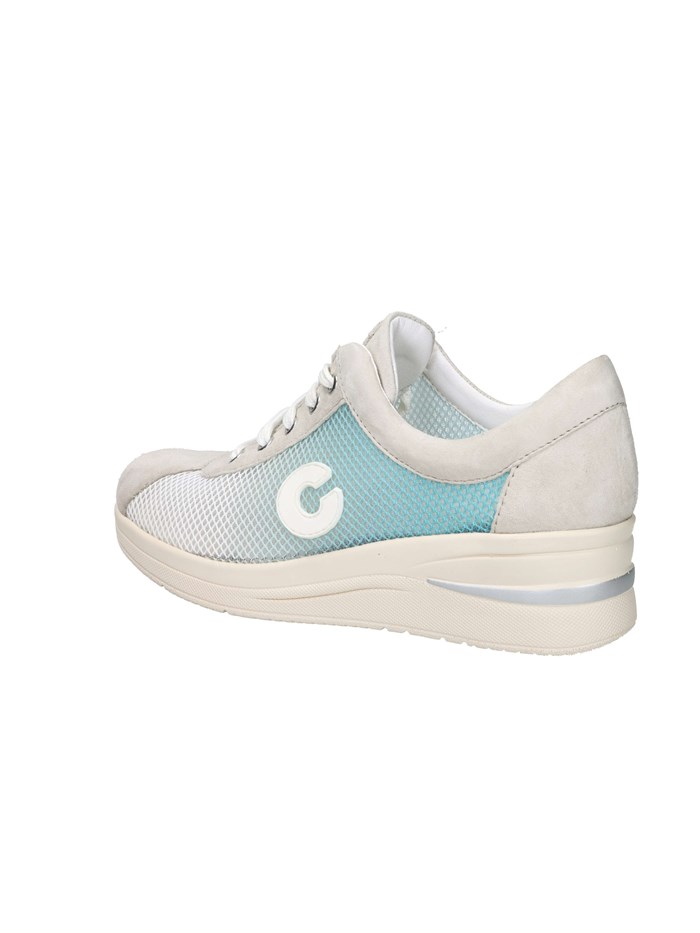 SNEAKERS BASSA IV0923492 BIANCO/CELESTE