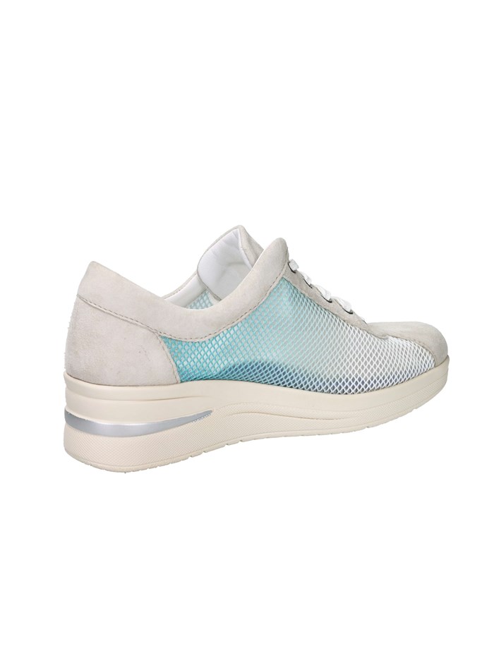 SNEAKERS BASSA IV0923492 BIANCO/CELESTE