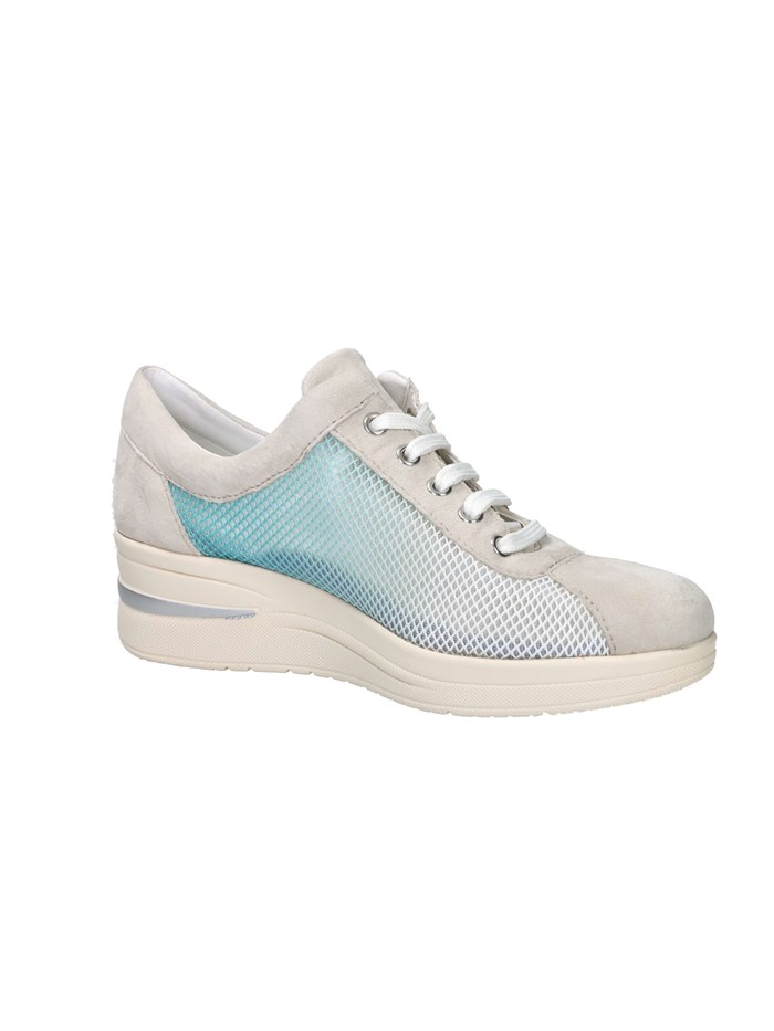 SNEAKERS BASSA IV0923492 BIANCO/CELESTE