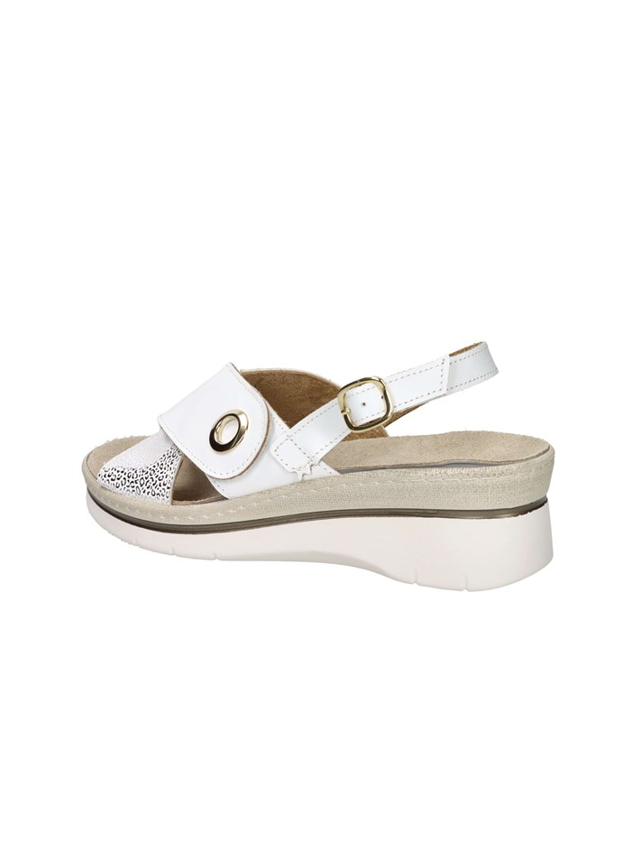 SANDALI CON ZEPPA VILLASANTA BIANCO