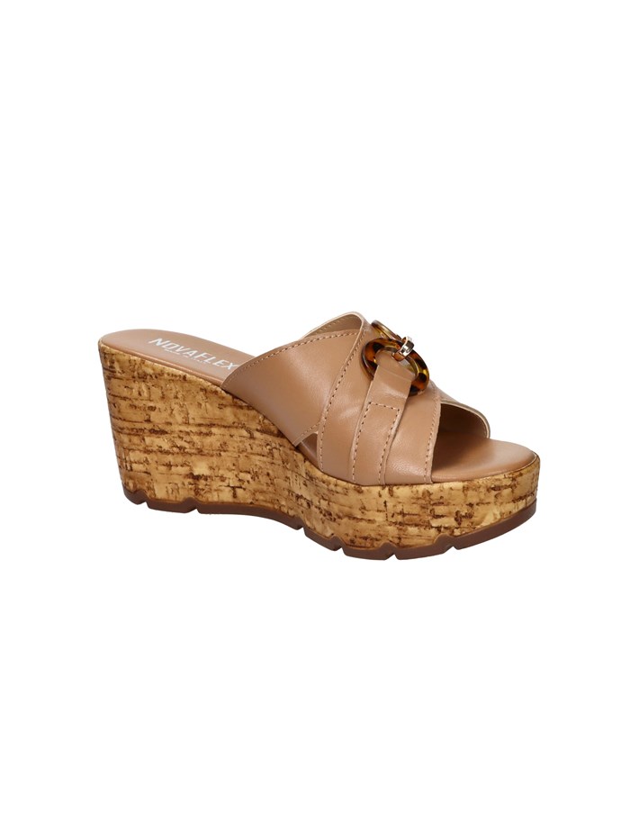 CIABATTE CON ZEPPA VERCEIA CUOIO