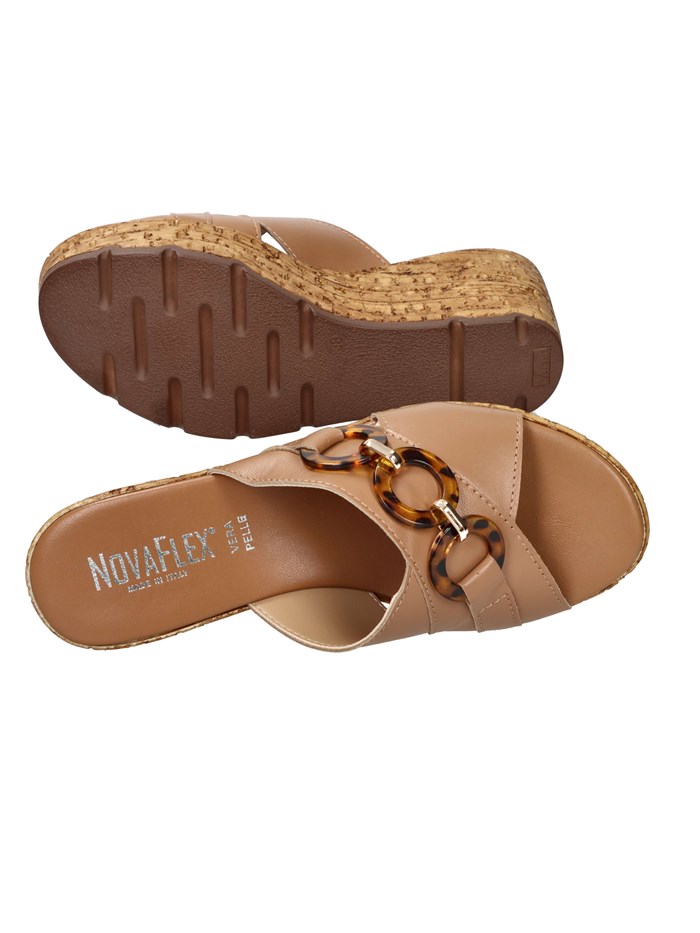 CIABATTE CON ZEPPA VERCEIA CUOIO