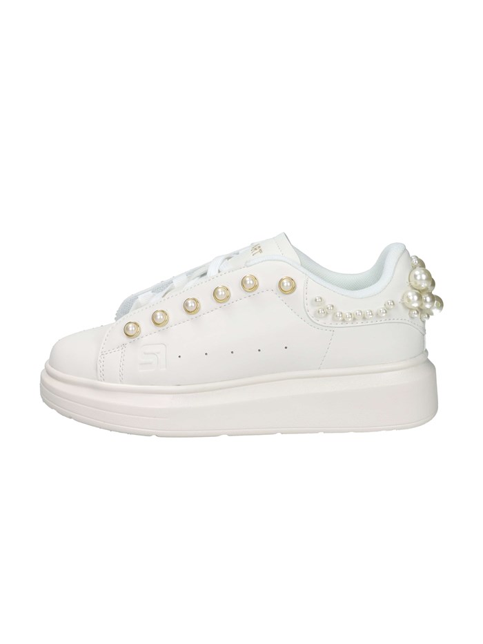 SNEAKERS BASSA SASS250202 BIANCO/ORO