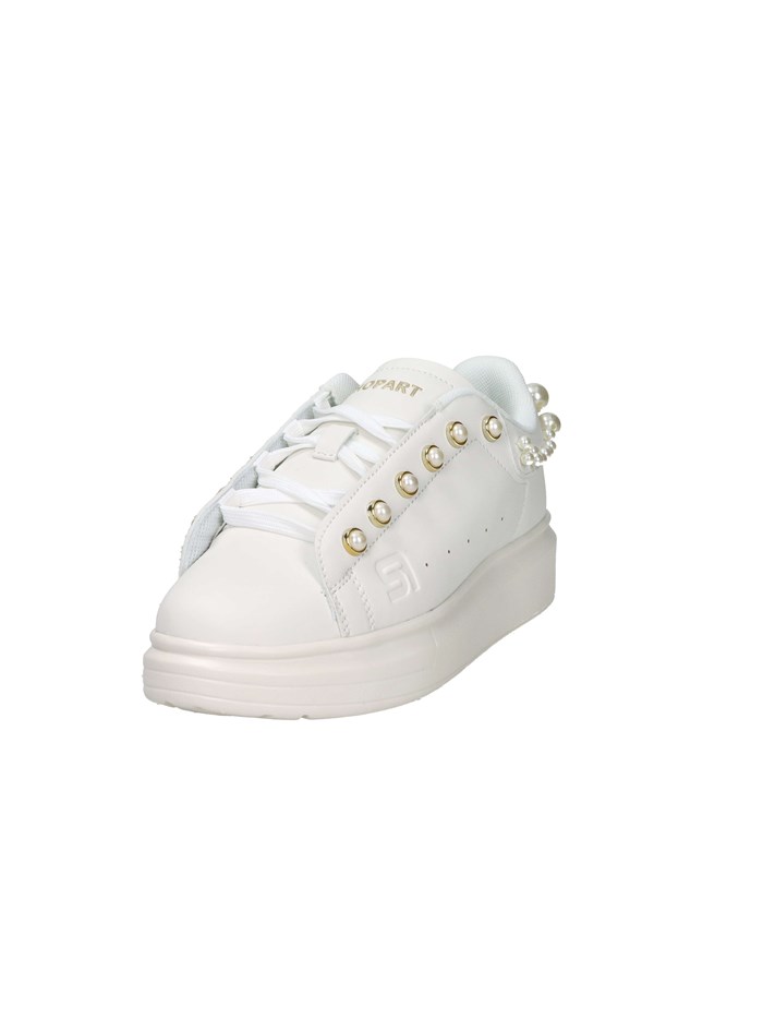 SNEAKERS BASSA SASS250202 BIANCO/ORO