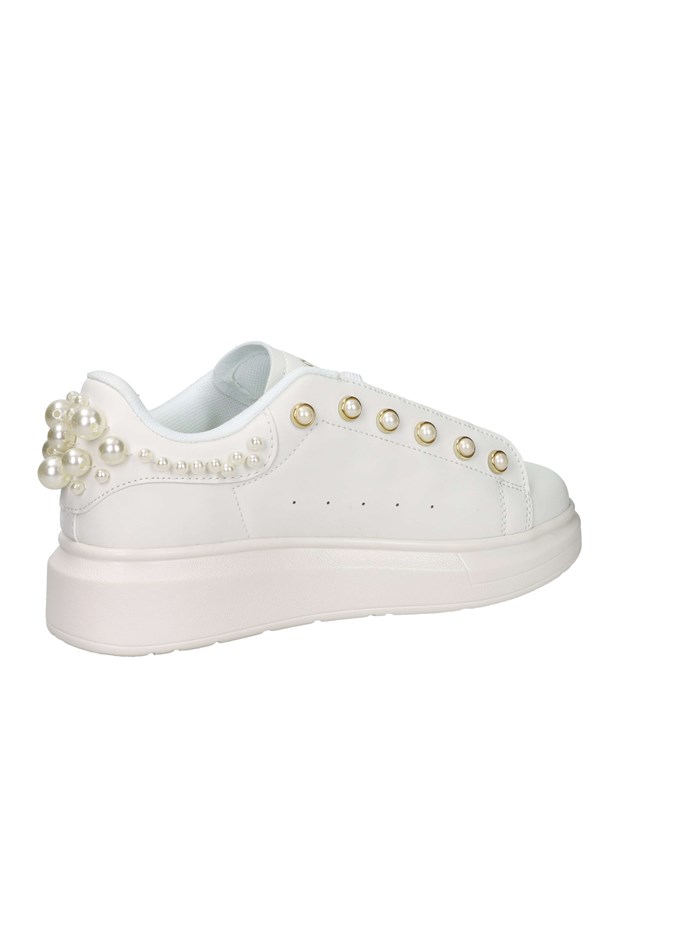 SNEAKERS BASSA SASS250202 BIANCO/ORO