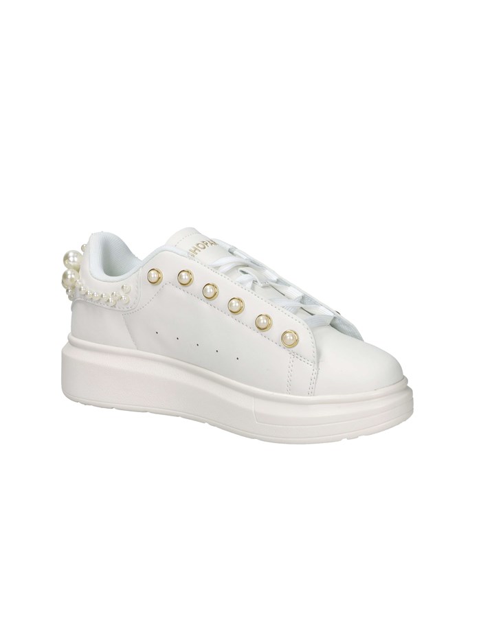 SNEAKERS BASSA SASS250202 BIANCO/ORO