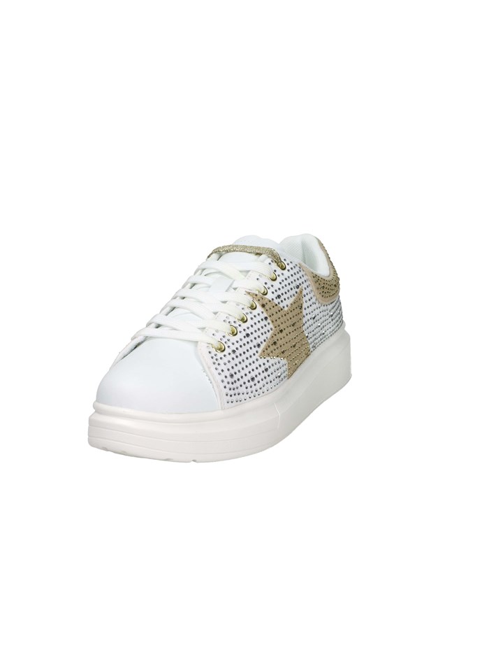 SNEAKERS BASSA SASS250209 BIANCO/ORO
