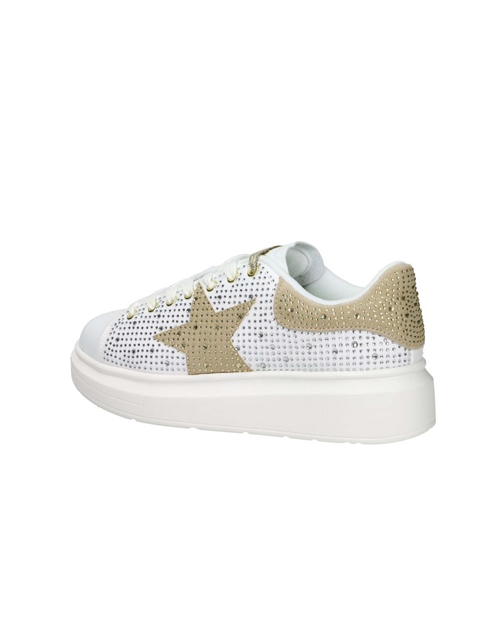 SNEAKERS BASSA SASS250209 BIANCO/ORO