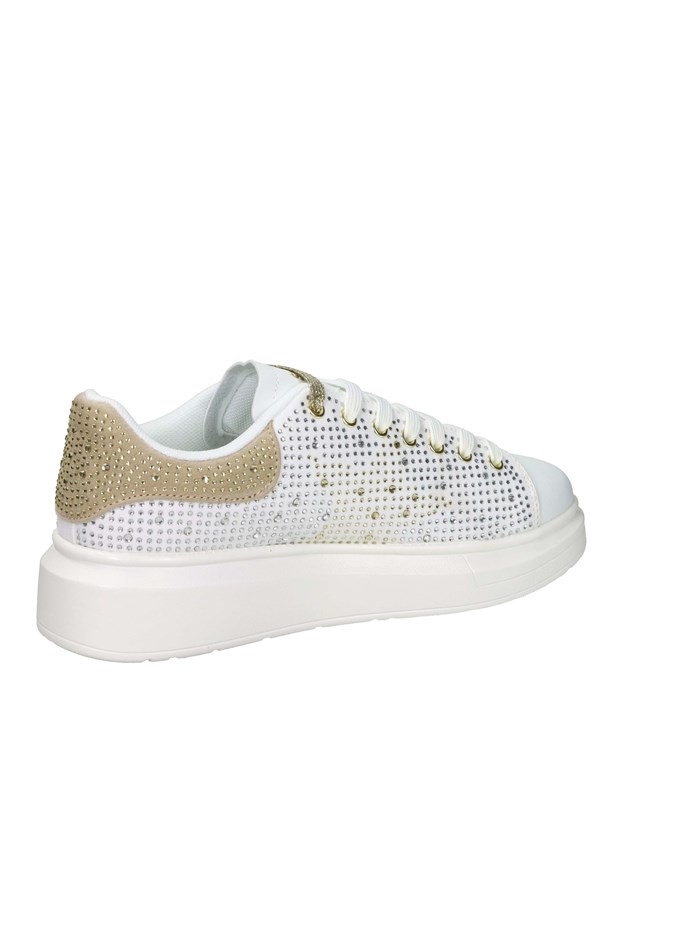 SNEAKERS BASSA SASS250209 BIANCO/ORO