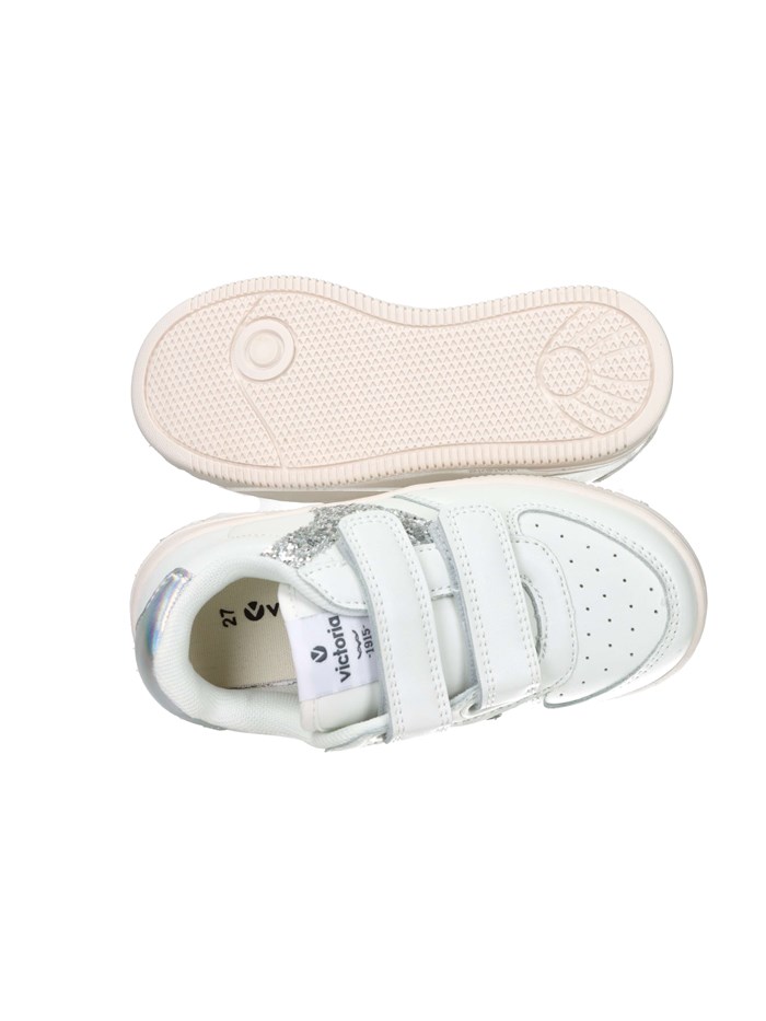 SNEAKERS BASSA 1124106 BIANCO/ARGENTO