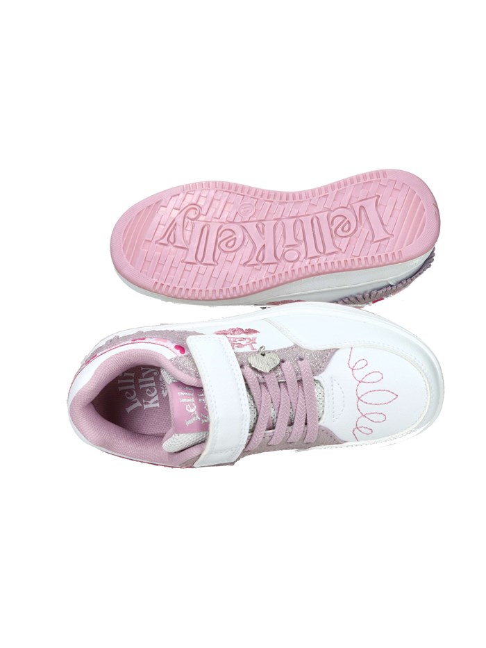 SNEAKERS BASSA LKAA8095 BIANCO/ROSA
