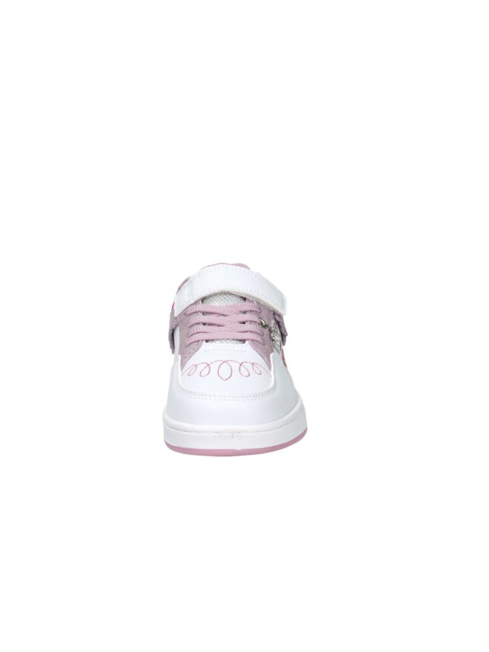 SNEAKERS BASSA LKAA8095 BIANCO/ROSA