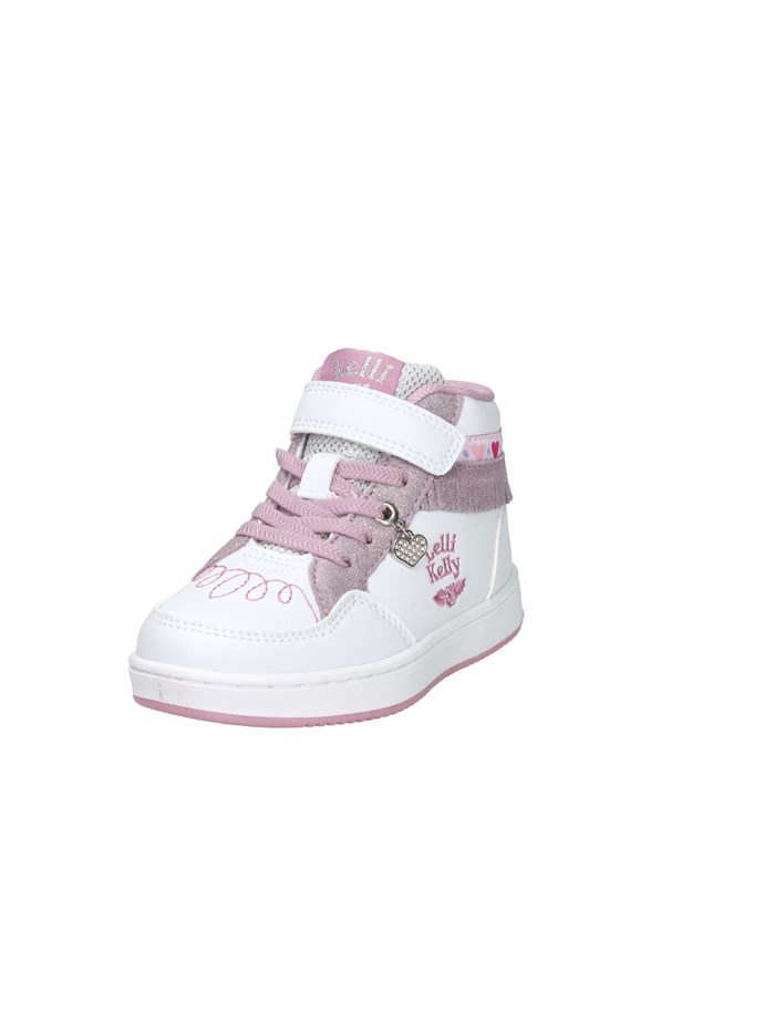 SNEAKERS ALTA LKAA8096 BIANCO/ROSA