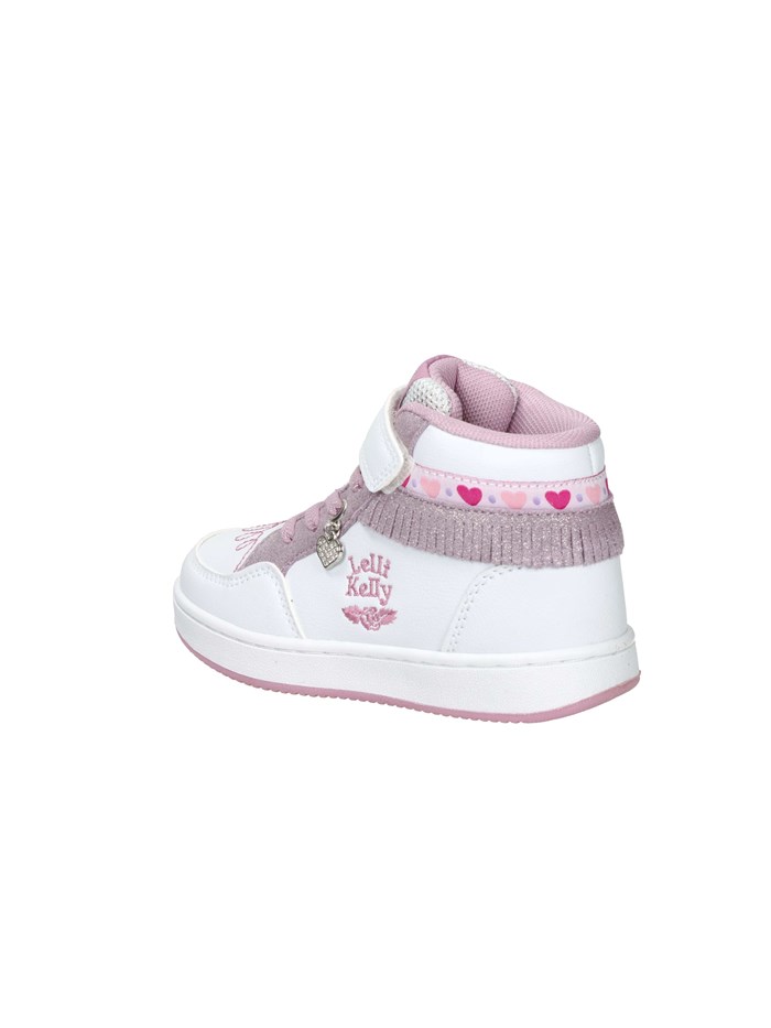 SNEAKERS ALTA LKAA8096 BIANCO/ROSA