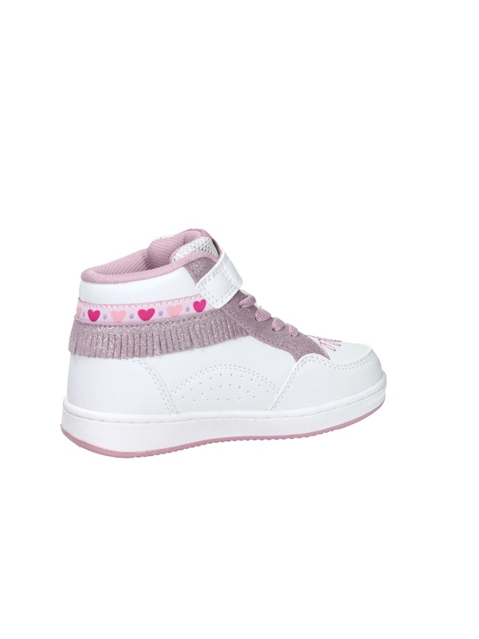 SNEAKERS ALTA LKAA8096 BIANCO/ROSA