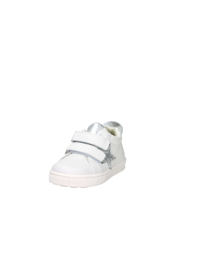 SNEAKERS BASSA CITA6642 BIANCO/ARGENTO