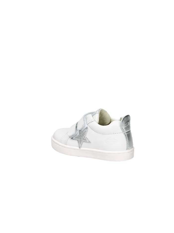 SNEAKERS BASSA CITA6642 BIANCO/ARGENTO