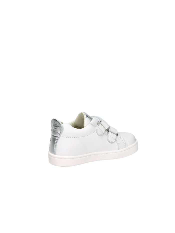 SNEAKERS BASSA CITA6642 BIANCO/ARGENTO