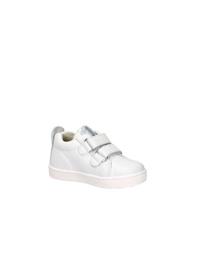SNEAKERS BASSA CITA6642 BIANCO/ARGENTO