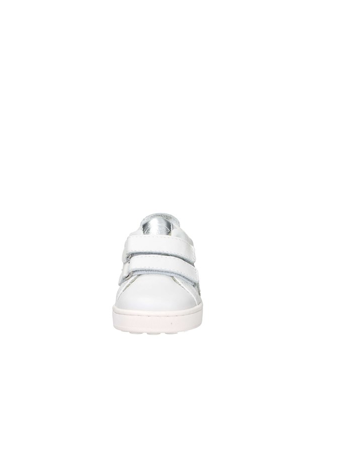 SNEAKERS BASSA CITA6642 BIANCO/ARGENTO