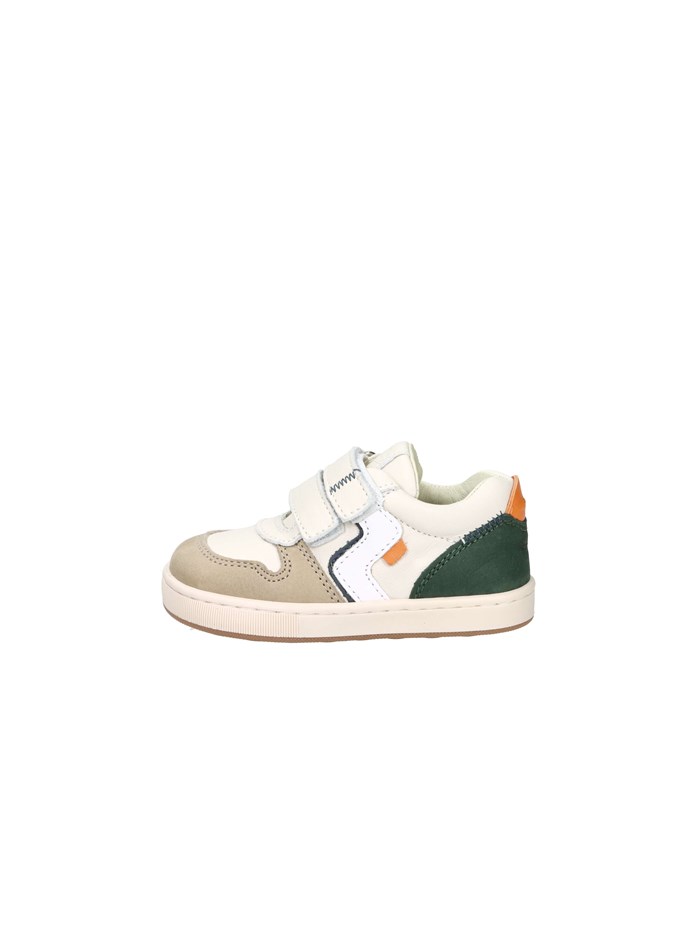 SNEAKERS BASSA CITA7063 BEIGE/VERDE