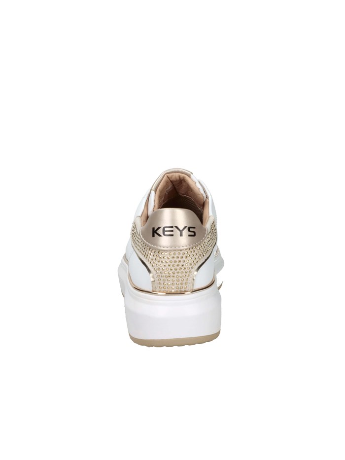 SNEAKERS BASSA K-11202 BIANCO/ORO