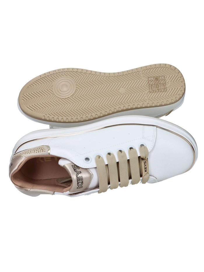 SNEAKERS BASSA K-11202 BIANCO/ORO