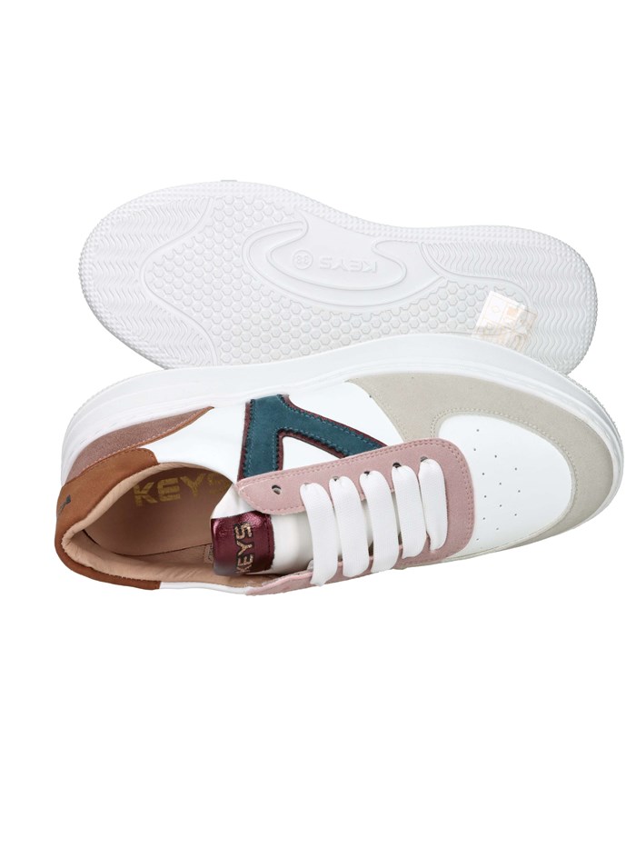 SNEAKERS BASSA K-11211 BIANCO/ROSA