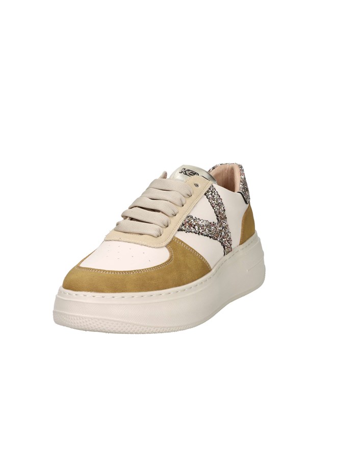 SNEAKERS BASSA K-11211 BEIGE/CUOIO