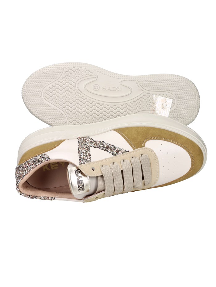 SNEAKERS BASSA K-11211 BEIGE/CUOIO