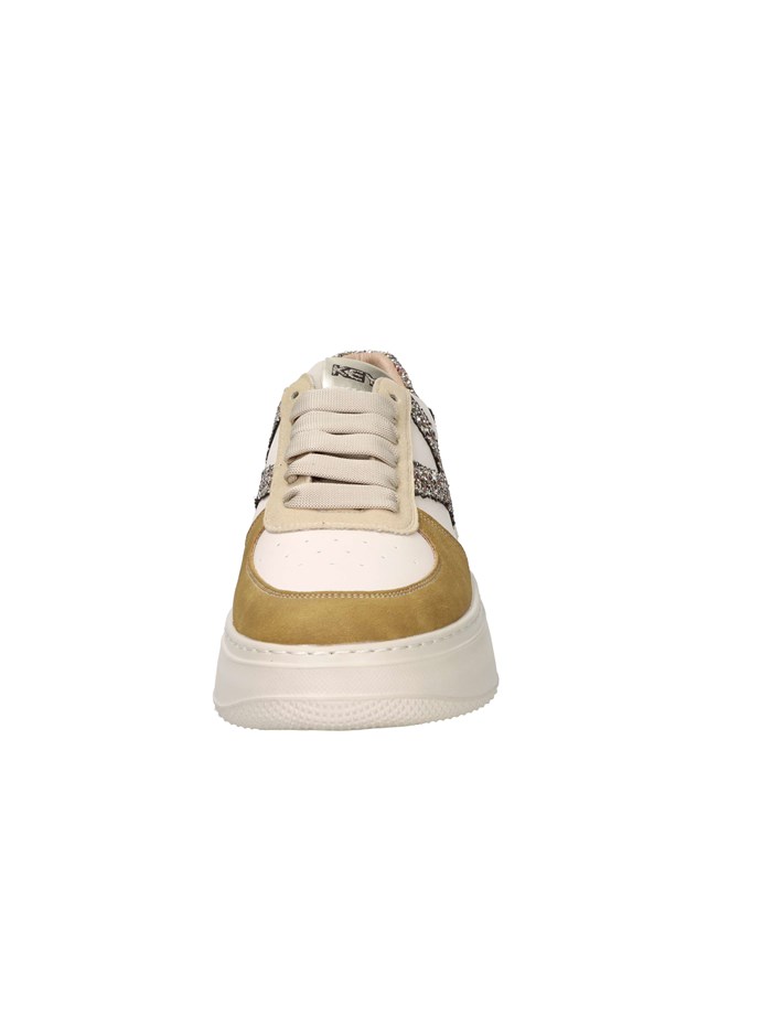 SNEAKERS BASSA K-11211 BEIGE/CUOIO