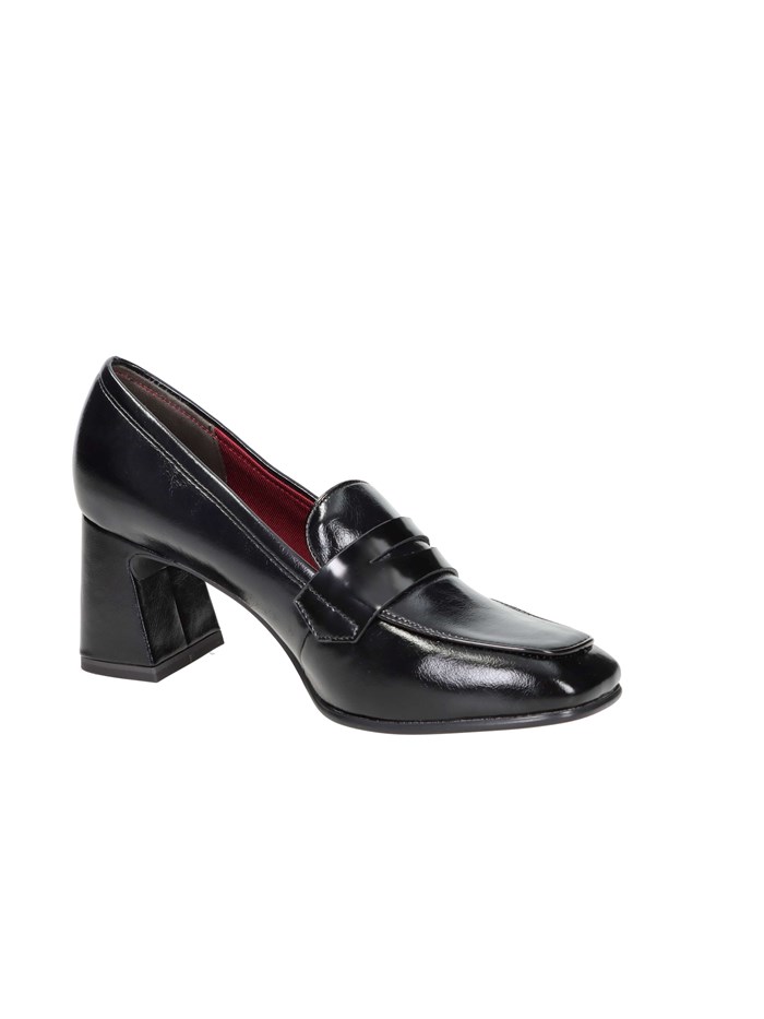 MOCASSINO TACCO 1-24466-45 NERO