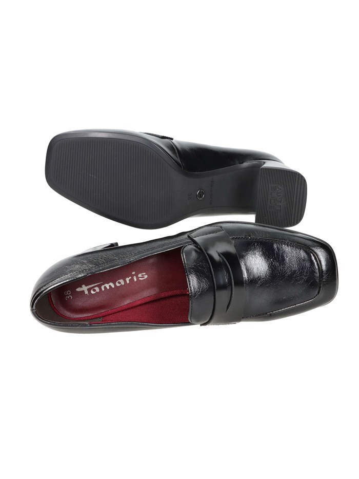 MOCASSINO TACCO 1-24466-45 NERO