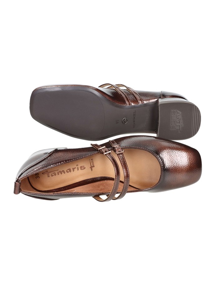 BALLERINE 1-22318-43 MARRONE
