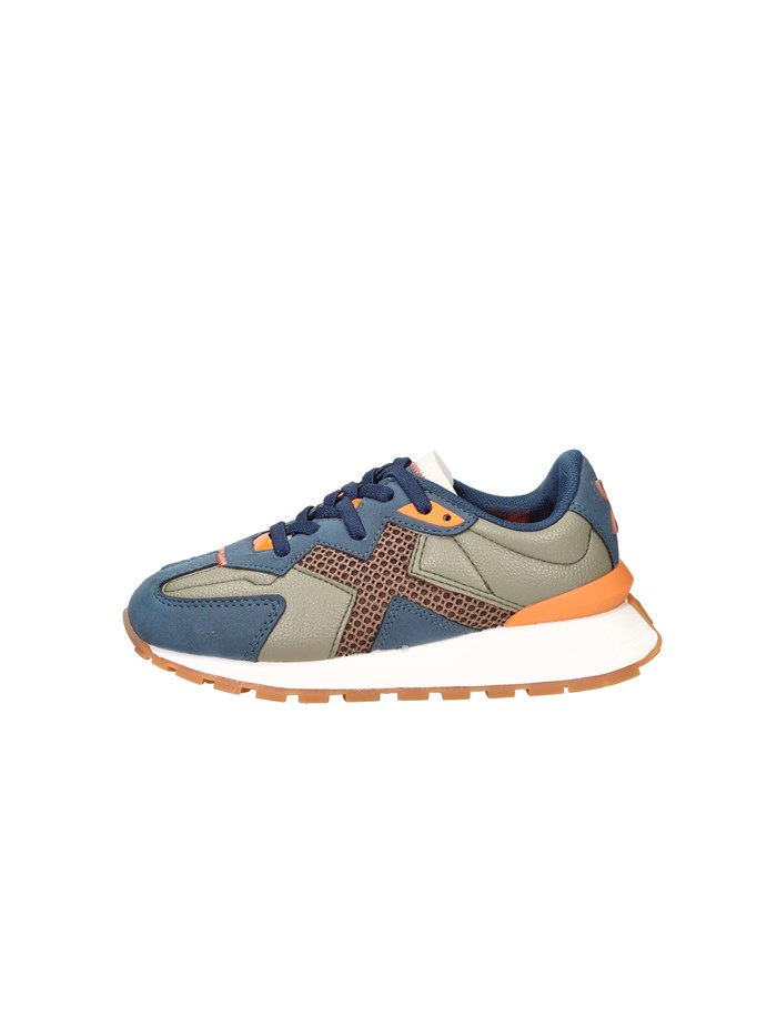 SNEAKERS BASSA 8044009 BLU/VERDE