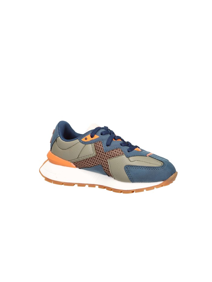 SNEAKERS BASSA 8044009 BLU/VERDE