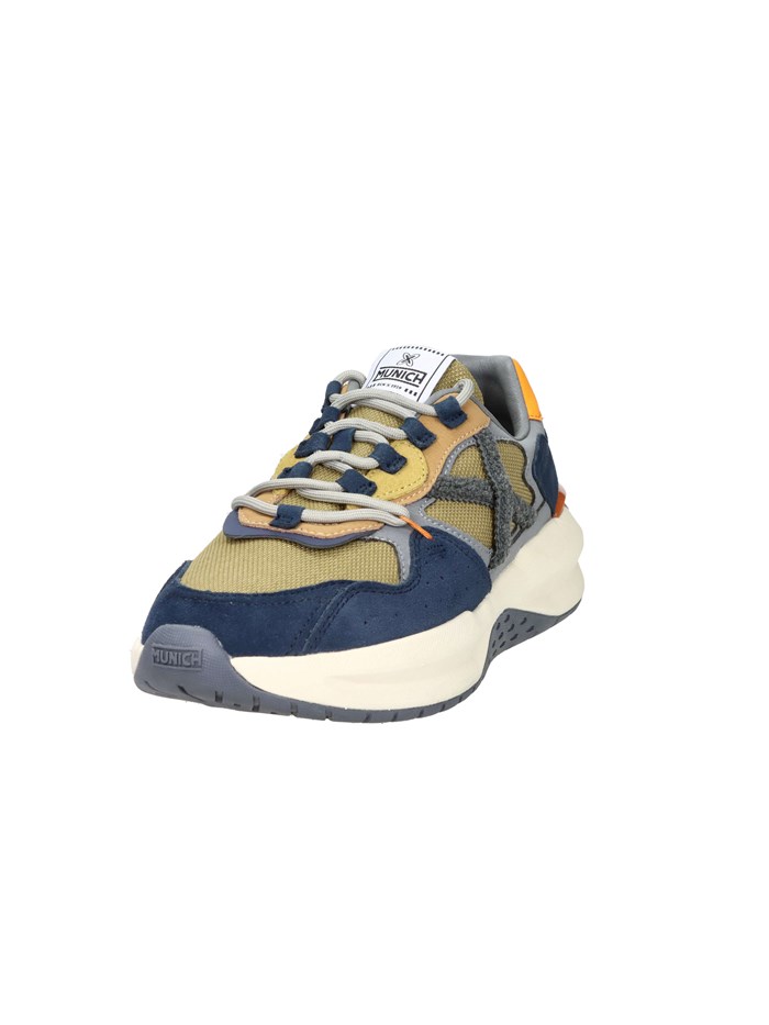 SNEAKERS BASSA 8097012 BLU/GIALLO