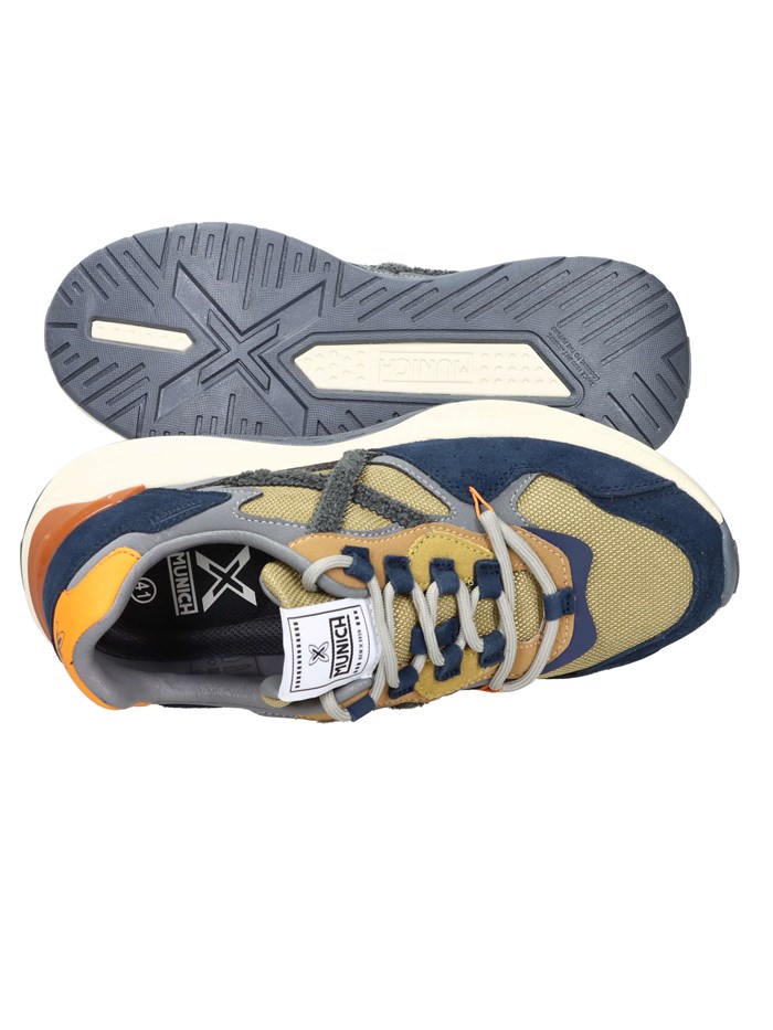 SNEAKERS BASSA 8097012 BLU/GIALLO