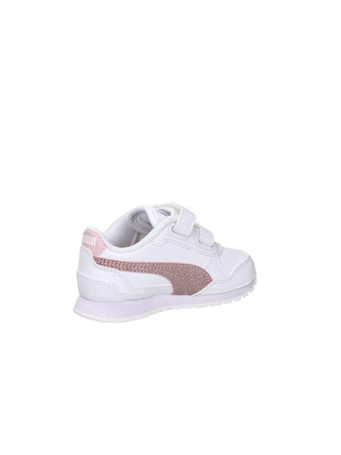 SNEAKERS BASSA 401592 BIANCO/ROSA