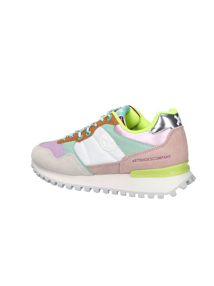 SNEAKERS BASSA 142934 BIANCO/ROSA