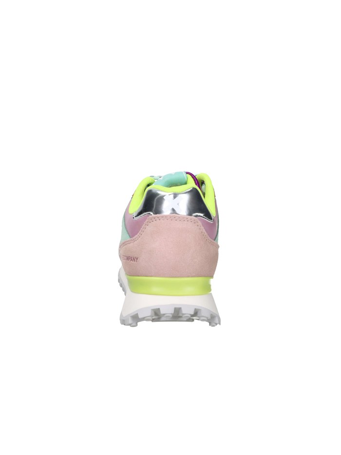 SNEAKERS BASSA 142934 BIANCO/ROSA