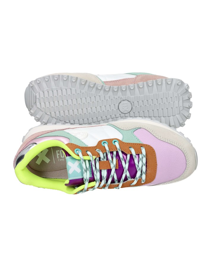 SNEAKERS BASSA 142934 BIANCO/ROSA